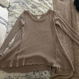 Brown sweater
